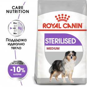Суха храна за кучета Royal Canin MEDIUM STERILISED ADULT