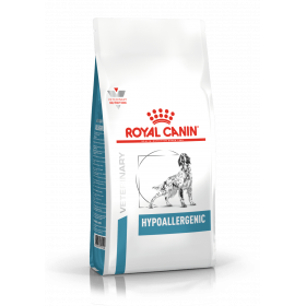 Royal Canin Hypoallergenic - Суха храна за провеждане на изключваща диета контролиране на хранителни алергии при кучета 
