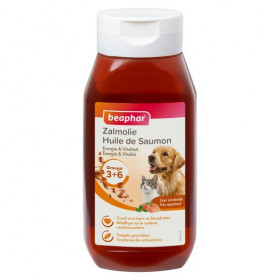 Beaphar Salmon Oil - масло от сьомга за здрава и лъскава козина 425 мл.