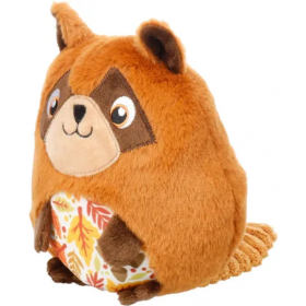 Играчка за куче Flamingo TOY BOLLU RACCOON BROWN плюшена миеща мечка