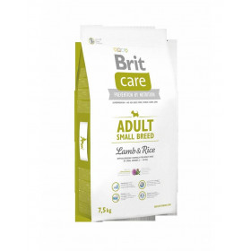 Суха храна за куче Brit Care Adult Small Breed Lamb & Rice  