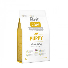 Супер премиум, хипоалергенна храна за кучета Brit Care Dog Mono Prtotein Hypoallergenic  Puppy, монопротеинна, с агнешко месо и бял трън 