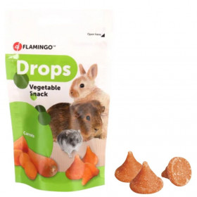 Лакомства с моркови Flamingo Carrot drops за гризачи