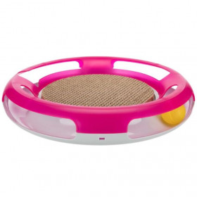Интерактивна котешка играчка Trixie Race & Scratch с добавена драскалка
