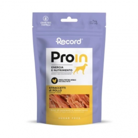 Монопротеинови лентички за куче RECORD PROIN DOG SNACK CHICKEN - с 95% пилешко месо 