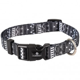 Нашийник за куче Flamingo Collar Sadie черен 