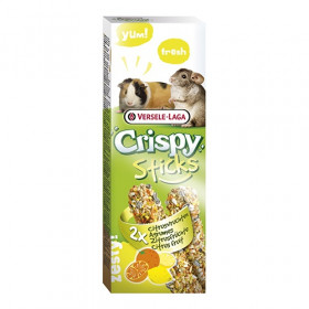 Versele Laga Crispy Sticks for Guinean Pigs and Chinchillas with Citrus Fruits лакомство за морски свинчета и чинчили с цитрусови плодове 2х55гр.