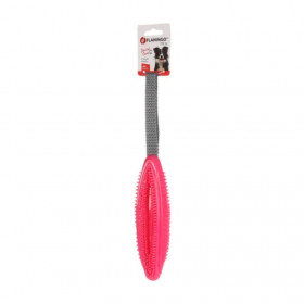 Гумена играчка Flamingo Dental care, почистваща зъбите с място за лакомства 31,5см