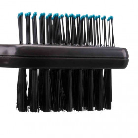 Двойна четка за кучета Trixie Brush  за отстраняване на заплитания и премахване на подкосъма 6x19 см.