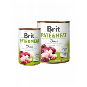  BRIT PATÉ & MEAT DUCK- консервирана храна за кучета с 27% прясно патешко месо и 23% пилешко месо