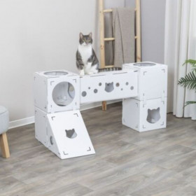 Замък за котки Trixie Finca Felice от  рециклиран картон 125 см., за котки до 8 кг.