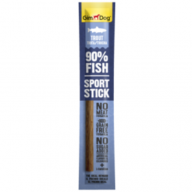Лакомство за кучета GIMDOG SPORT STICK TROUT - стик с пъстърва