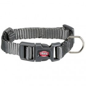 Кучешки нашийник  Trixie Premium collar с регулируема дължина, графитен цвят