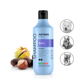 Шампоан за бели, черни и сиви кучета Artero Blanc shampoo