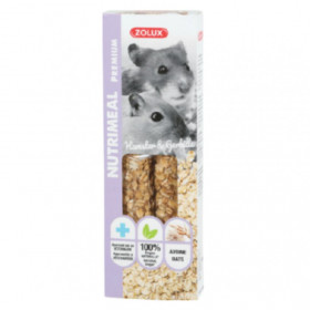 Крекери за хамстери и джебили Zolux Hamster&Gerbil Nutrimeal Stick Treats с овесени ядки