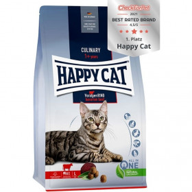 Суха храна за котки Happy Cat Culinary Adult Bavarian Beef - с говеждо месо