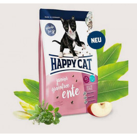 Суха храна за малки котенца Happy Cat Young Junior Farm Duck- с патешко, без зърно