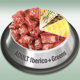 Супер премиум храна Platinum Adult Iberico+Greens - с 70% прясно иберийско свинско месо годно за човешка консумация 