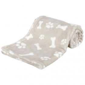 Меко одеяло за кучета Trixie Kenny blanket бежов цвят100x75 см. 
