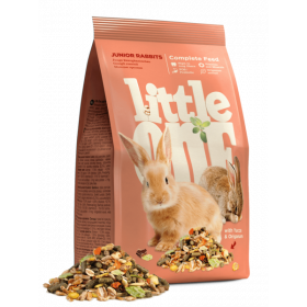 Здравословна храна за малки зайчета до 6 месеца Little One Feed for junior rabbits с пелети от пресовано ливадно сено и моркови