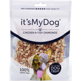 It''s MyDog Chicken Fish Diamonds - лакомство за кучета с риба и пиле 