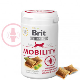 Хранителна добавка за кучета Brit Vitamins Mobility-  витамини  за здрави кости и стави и подпомагане на мобилността, под формата на лакомство
