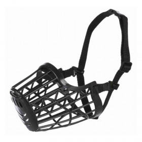  Пластмасов намордник за куче Trixie Muzzle, plastic , черен цвят