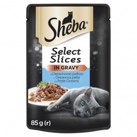 Пауч за котки Sheba Риба тон в сос