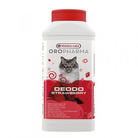 Versele Laga Oropharma Deodo Strawberry е дезодорант на прах за котешка тоалетна с ягода 750гр.