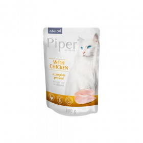 Piper with chicken - пауч за  котки с вкус на пиле