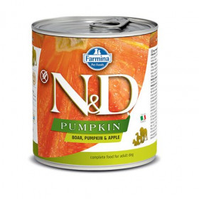 Консерва за кучета N&D DOG BOAR PUMPKIN&APPLE - с глиганско,тиква и ябълка