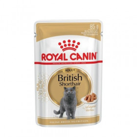 Пауч Royal Canin British Shorthair Adult - специално създадена за котки от порода Британска Късокосместа