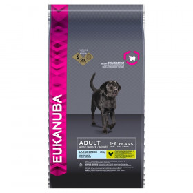Eukanuba Adult Large Breed Normal Activity [НОВА, ПОДОБРЕНА ФОРМУЛА]- пълноценна суха храна богата на прясно пилешко и пуешко месо