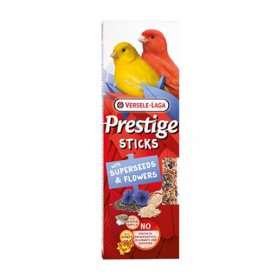 Versele Laga Prestige Sticks for Canaries with Superseeds & Flowers - лакомство за канарчета с чиа, киноа и метличина 2х30гр.