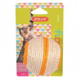 Сизалена котешка топка ZOLUX Sisal cat ball в неутрални цветове