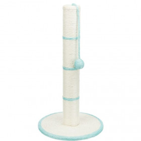  Драскалка за котки Trixie Scratching post  пилон с топче и добавена Коча билка - различни цветове