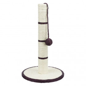  Драскалка за котки Trixie Scratching post  пилон с топче и добавена Коча билка - различни цветове