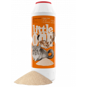 Пясък за къпане Little One Bathing sand подходящ за дегу, джербили и хамстери