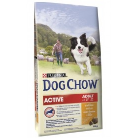 Суха храна за куче  Purina Dog Chow Active пиле 14кг.
