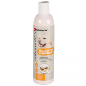 Балсам за кучета с макадамия Flamingo MACADAMIA CONDITIONER за блясък и лесно разресване