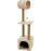 Драскалка Zolux TRIO CAT TREE  с къщичка и три зони, 41см х 47см х 124 см