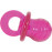 Играчка за кучета Zolux POP PACIFIER -  силиконов биберон за гризане, розов