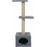  Драскалка Zolux DUO CAT TREE с къщичка и две площадки, 40см х 30см х 87см