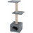  Драскалка Zolux DUO CAT TREE с къщичка и две площадки, 40см х 30см х 87см