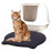 Котешко килимче за лапи  Flamingo CAT LITTER MAT за предотвратяване разнасяне на пясък от котешка тоалетна
