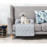 Капитониран протектор за мебели Trixie Nero furniture protector bed с меки странични възглавници