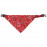 Кучешки нашийник с бандана Flamingo Collar Bandana PINTO червен цвят