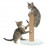 Драскалка за подрастващи котенца - пилон TRIXIE Junior scratching post 